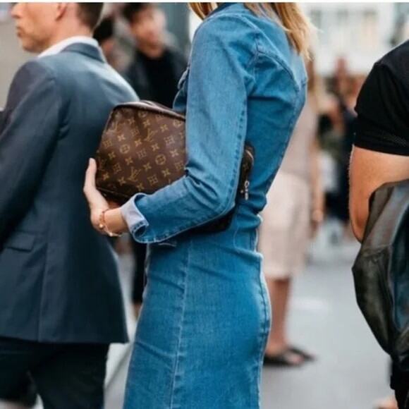 Louis Vuitton Trousse Toilette 23 Brown Canvas TH8911 w/dustbag - Picture 7 of 16